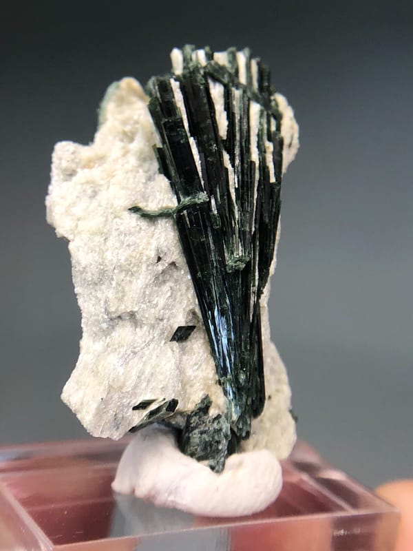 Actinolite from Pakistan, individual mineral specimen view 2