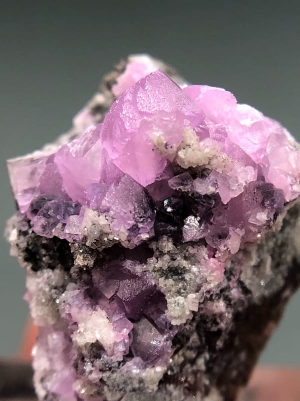 Calcite from Morocco, individual mineral specimen view 3