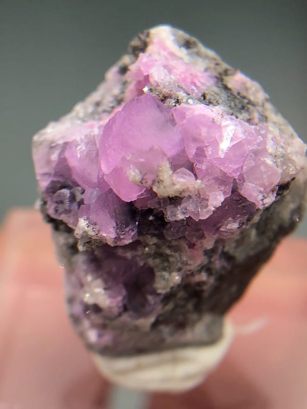 Calcite from Morocco, individual mineral specimen view 4