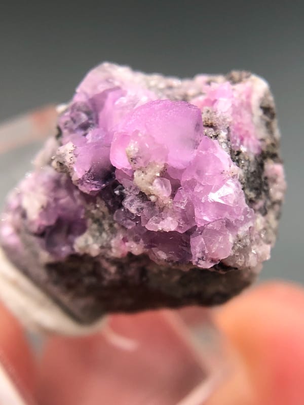 Calcite from Morocco, individual mineral specimen view 5
