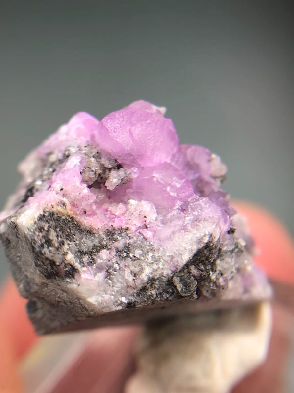 Calcite from Morocco, individual mineral specimen view 7