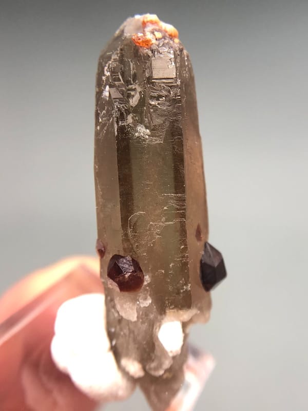 Quartz from Fujian, China, individual mineral specimen view 1
