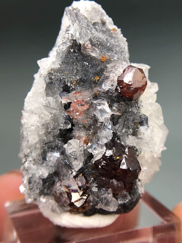 Sphalerite from Hunan, China, individual mineral specimen view 2