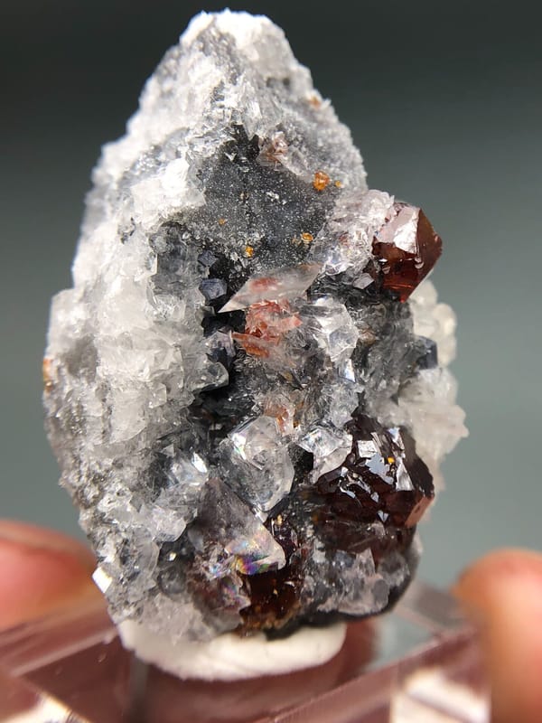 Sphalerite from Hunan, China, individual mineral specimen view 3