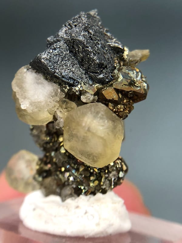 Tetrahedrite from Guizhou, China, individual mineral specimen view 4