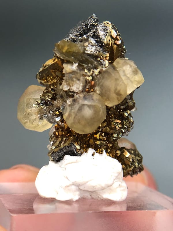 Tetrahedrite from Guizhou, China, individual mineral specimen view 7