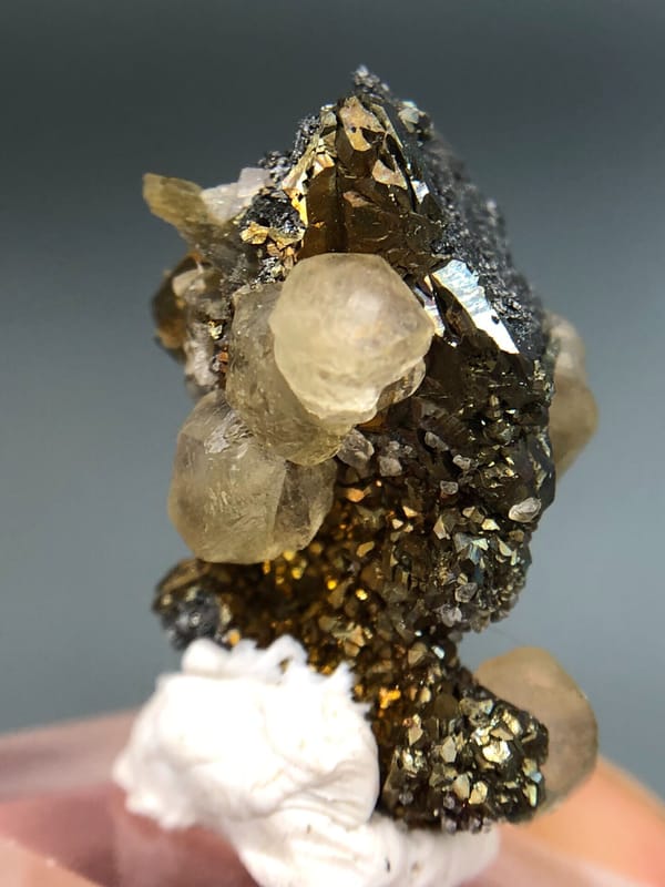 Tetrahedrite from Guizhou, China, individual mineral specimen view 8