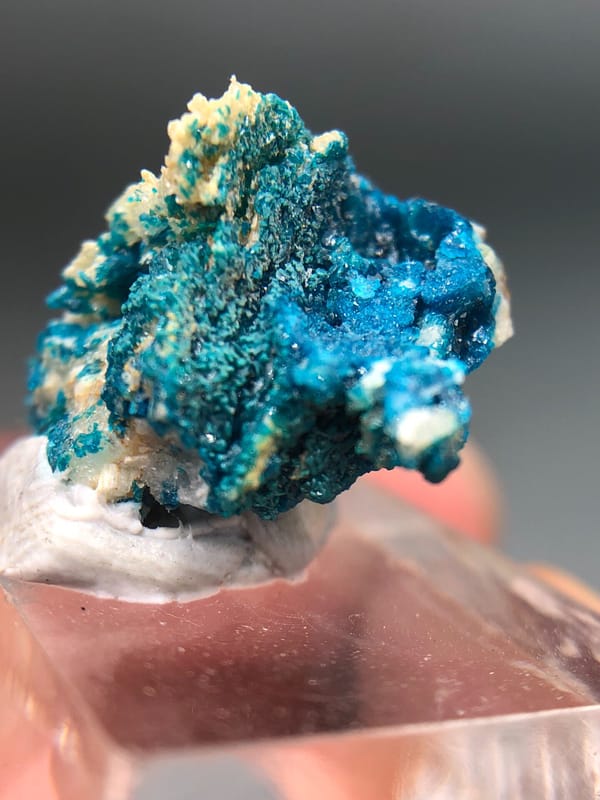 Veszelyite from Yunnan, China, individual mineral specimen view 5