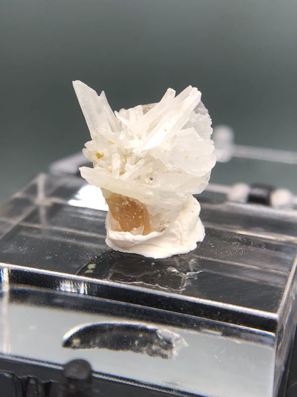 Hydroboracite from Inner Mongolia, China, individual mineral specimen view 2