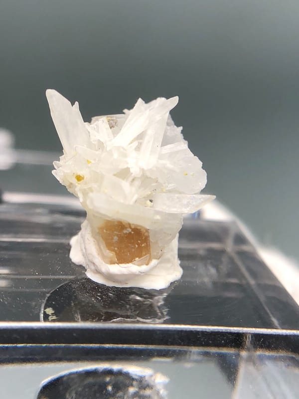 Hydroboracite from Inner Mongolia, China, individual mineral specimen view 3