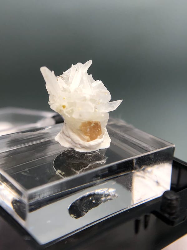 Hydroboracite from Inner Mongolia, China, individual mineral specimen view 4
