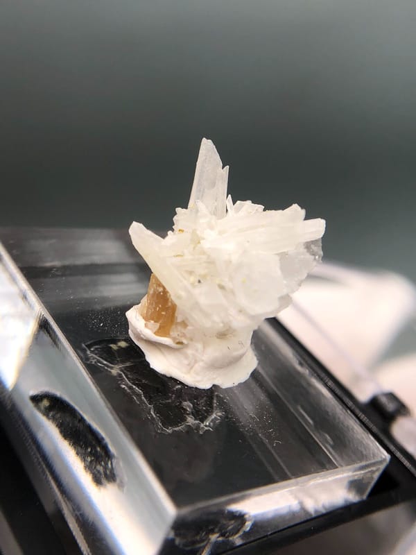 Hydroboracite from Inner Mongolia, China, individual mineral specimen view 6