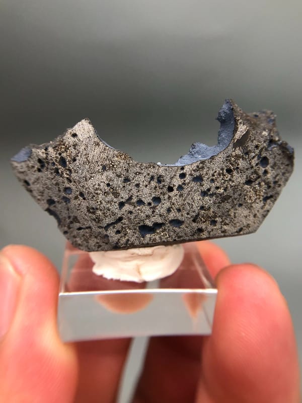 Calcite from Fujian, China, individual mineral specimen view 6