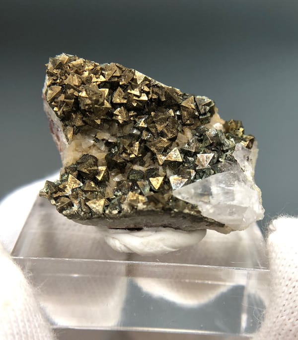Pyrite from Anhui, China, individual mineral specimen view 1