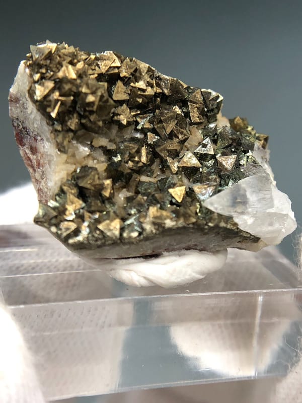 Pyrite from Anhui, China, individual mineral specimen view 2