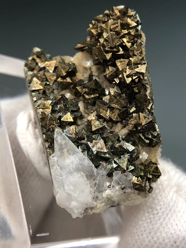Pyrite from Anhui, China, individual mineral specimen view 3