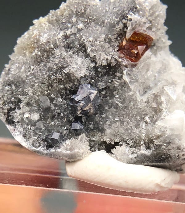 Galena from Hunan, China, individual mineral specimen view 3