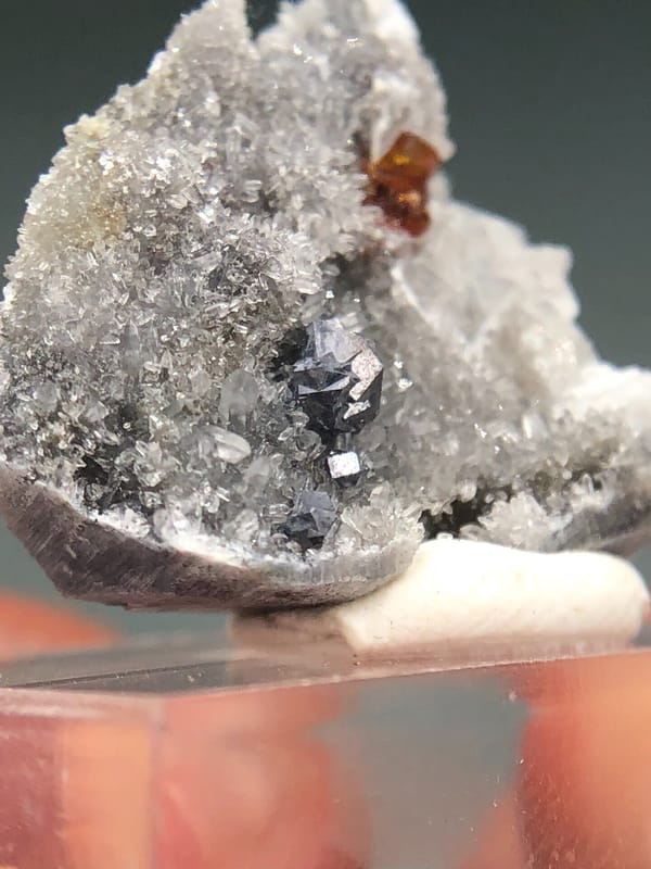 Galena from Hunan, China, individual mineral specimen view 4