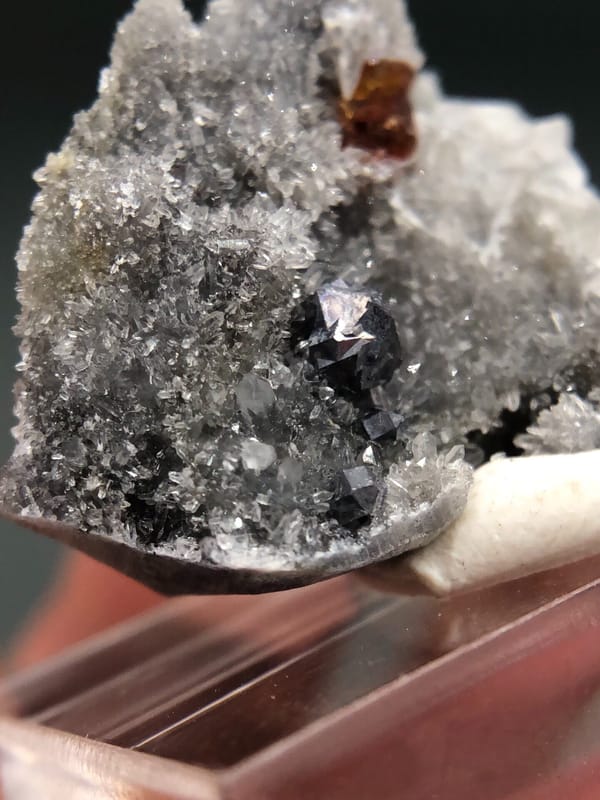 Galena from Hunan, China, individual mineral specimen view 5