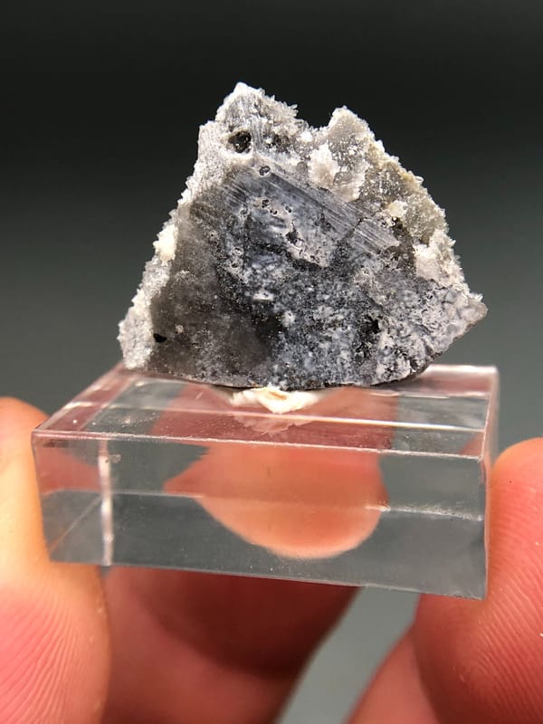 Galena from Hunan, China, individual mineral specimen view 7