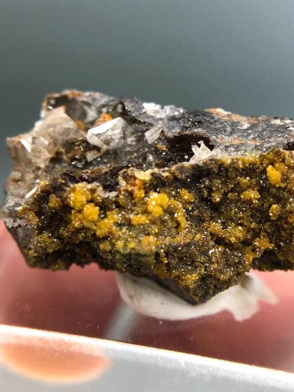 Mimetite from Guangdong, China, individual mineral specimen view 3