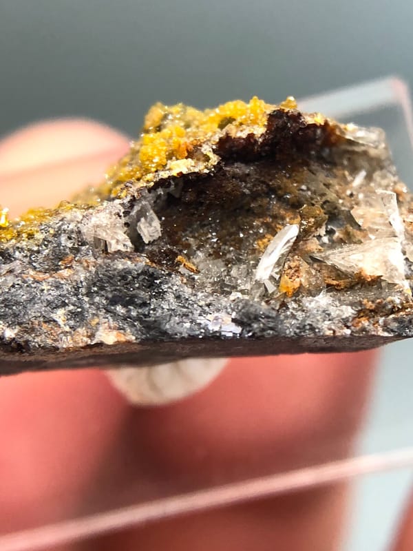 Mimetite from Guangdong, China, individual mineral specimen view 5