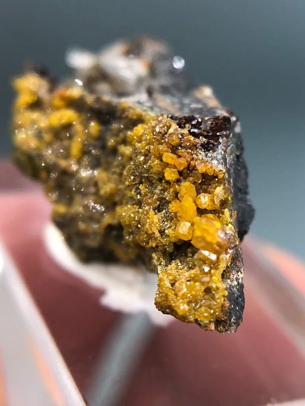 Mimetite from Guangdong, China, individual mineral specimen view 7