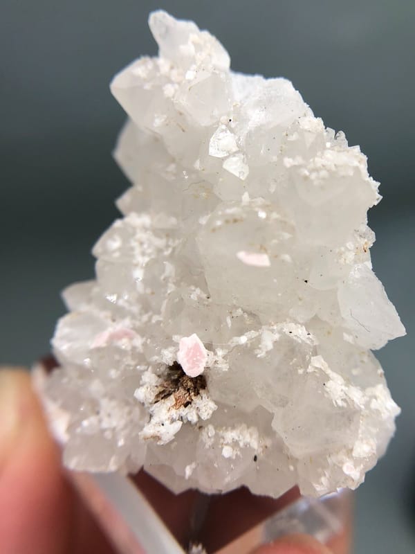 Rhodochrosite from Wuzhou, Guangxi, China, individual mineral specimen view 4