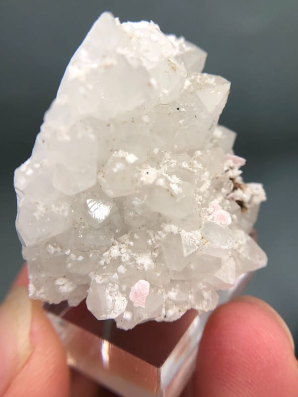 Rhodochrosite from Wuzhou, Guangxi, China, individual mineral specimen view 5