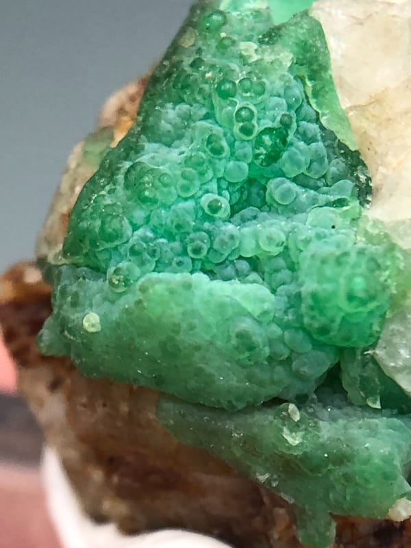 Unverified copper aluminum phosphate from Yunnan, China, individual mineral specimen view 2