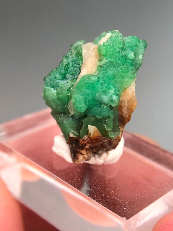Unverified copper aluminum phosphate from Yunnan, China, individual mineral specimen view 3