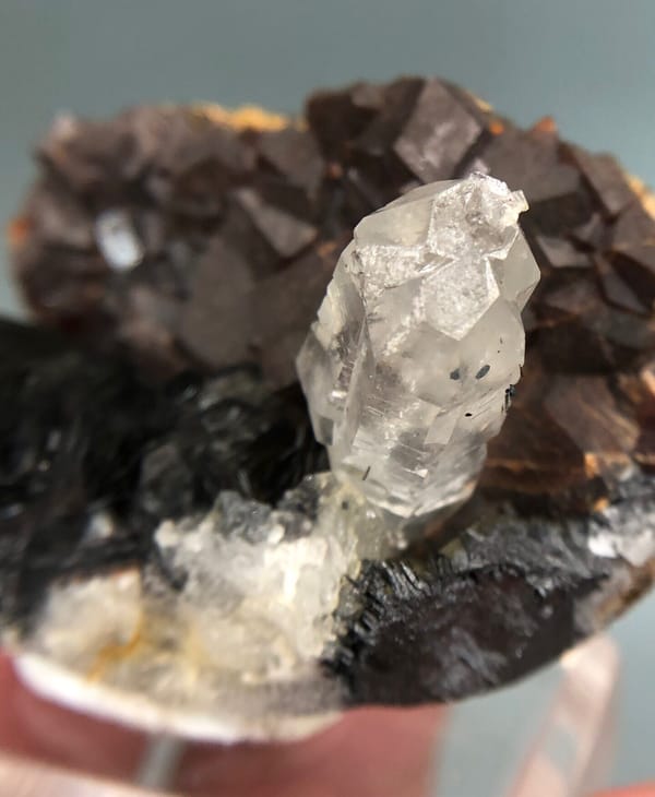 Grossular from Guangdong, China, individual mineral specimen view 3