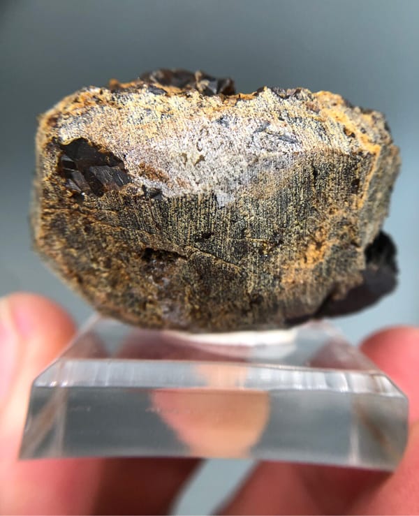 Grossular from Guangdong, China, individual mineral specimen view 6