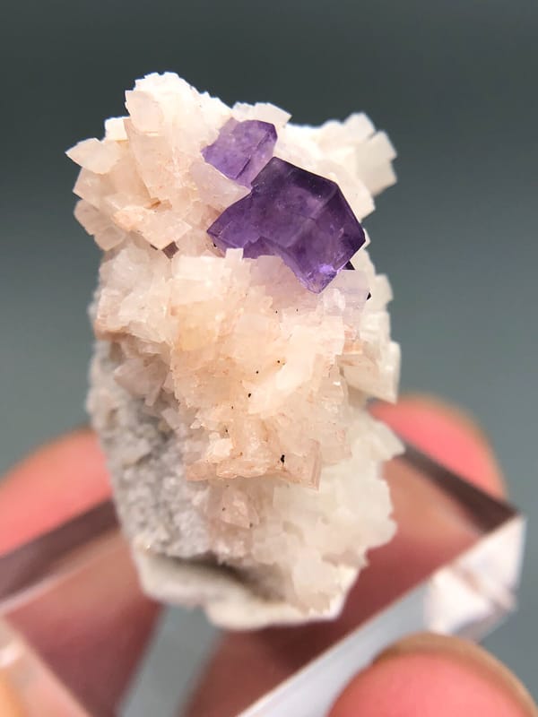 Fluorite from Xinjiang, China, individual mineral specimen view 6