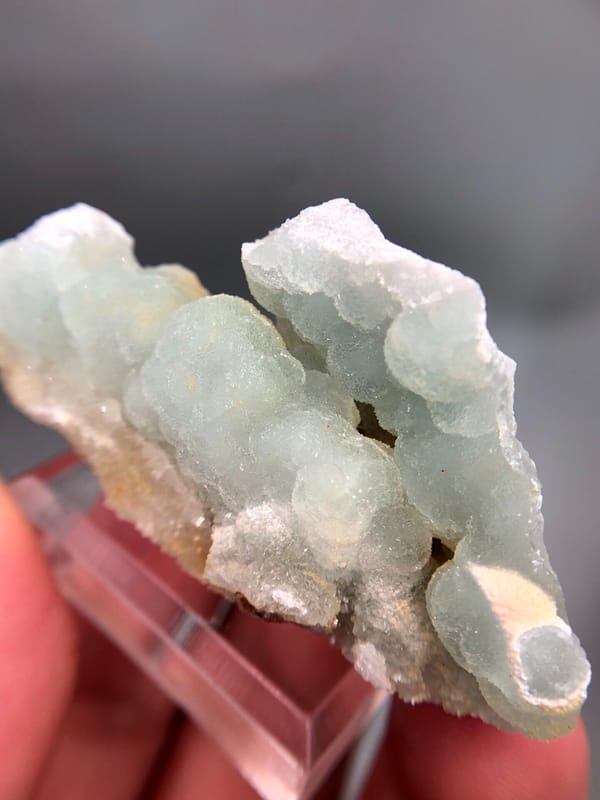 Hemimorphite from Yunnan, China, individual mineral specimen view 2