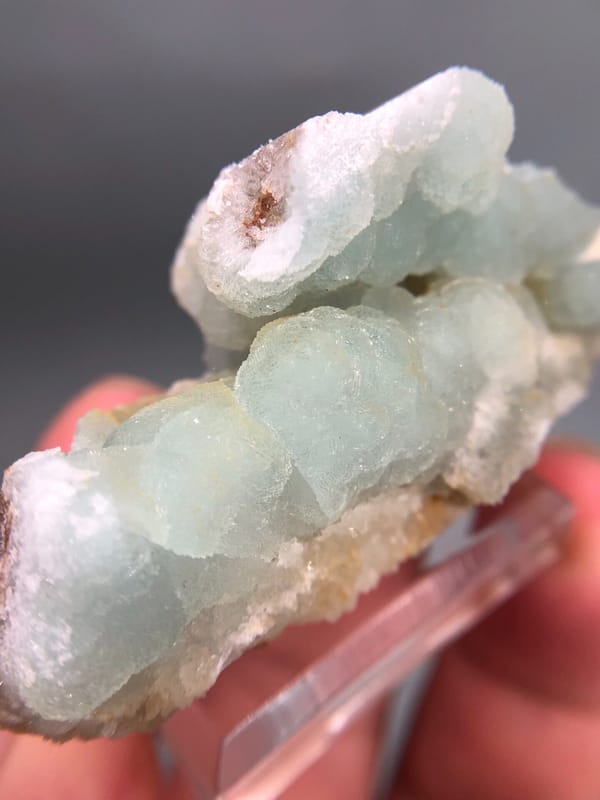 Hemimorphite from Yunnan, China, individual mineral specimen view 3