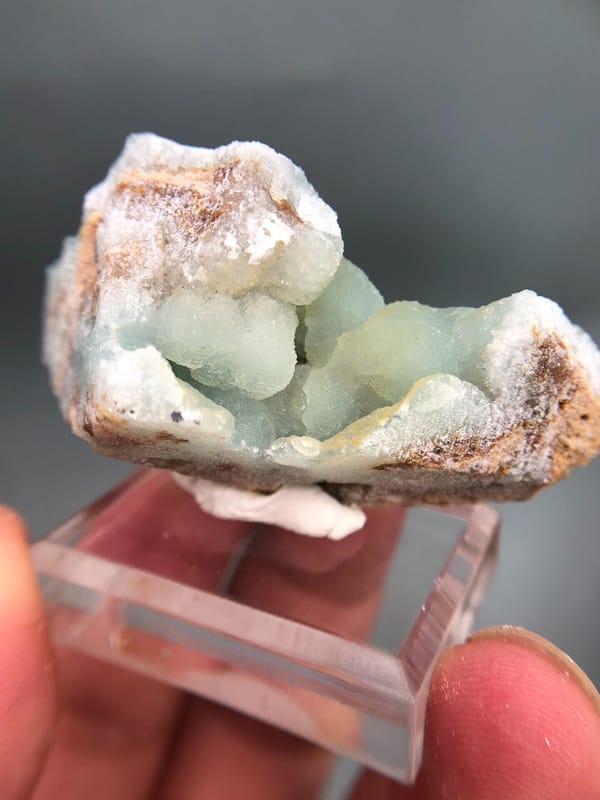 Hemimorphite from Yunnan, China, individual mineral specimen view 6