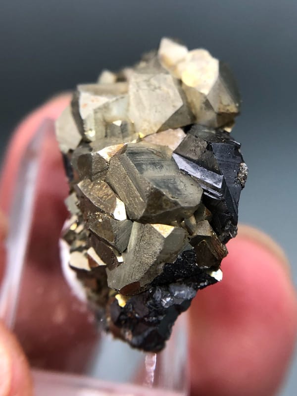 Pyrite from Nandan, Guangxi, China, individual mineral specimen view 7