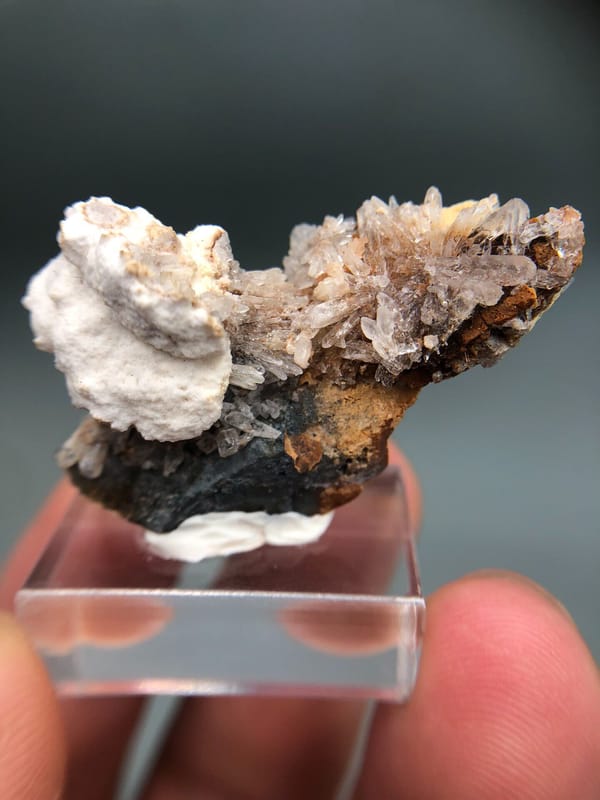 Gypsum from Guizhou, China, individual mineral specimen view 2