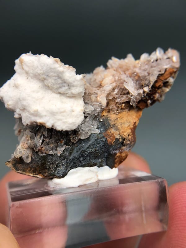 Gypsum from Guizhou, China, individual mineral specimen view 3