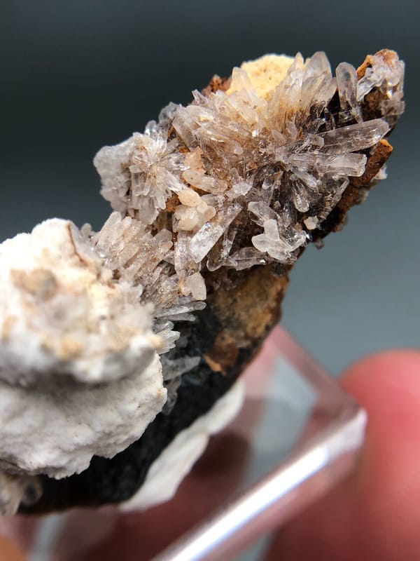 Gypsum from Guizhou, China, individual mineral specimen view 4