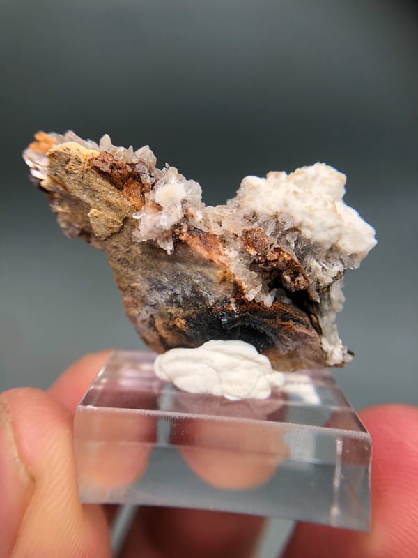 Gypsum from Guizhou, China, individual mineral specimen view 6