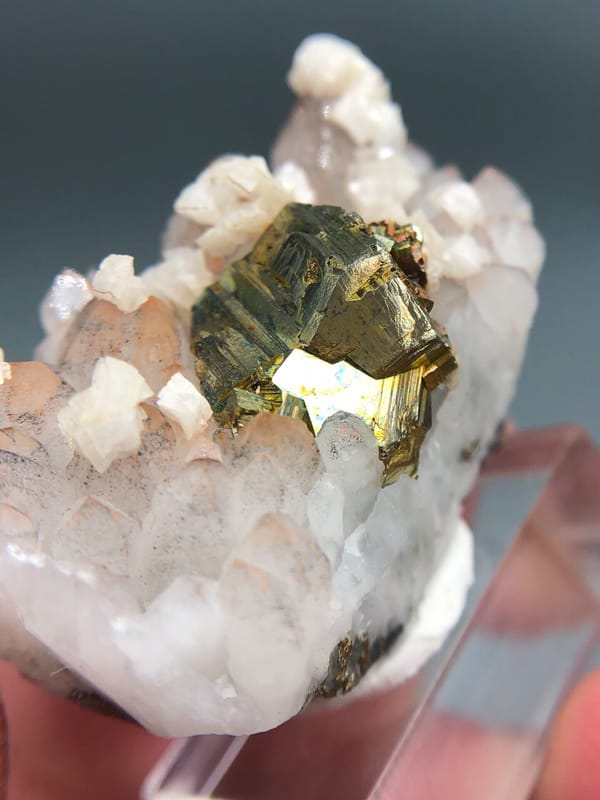 Pyrite from Jiangxi, China, individual mineral specimen view 3