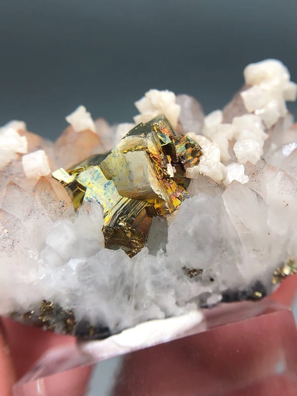Pyrite from Jiangxi, China, individual mineral specimen view 4