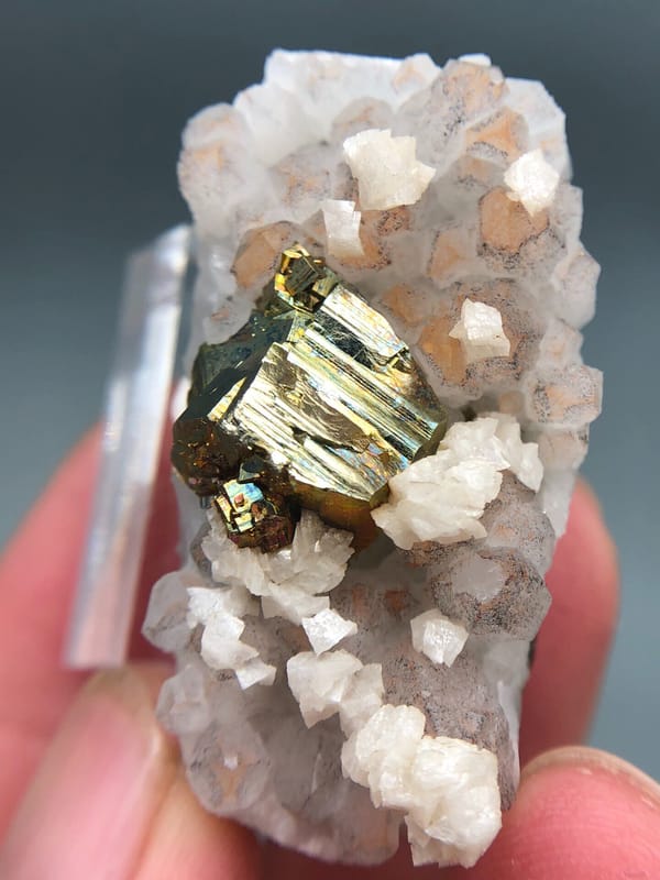 Pyrite from Jiangxi, China, individual mineral specimen view 6