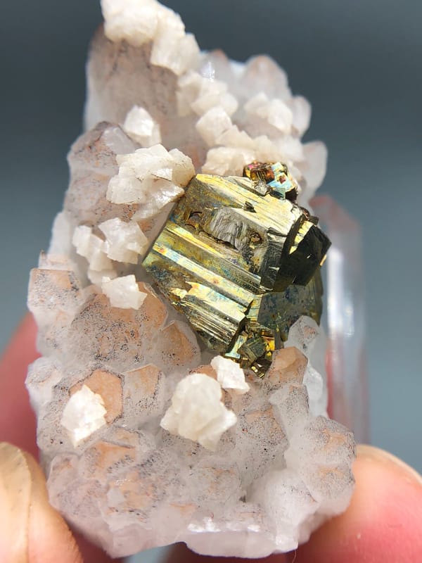 Pyrite from Jiangxi, China, individual mineral specimen view 7