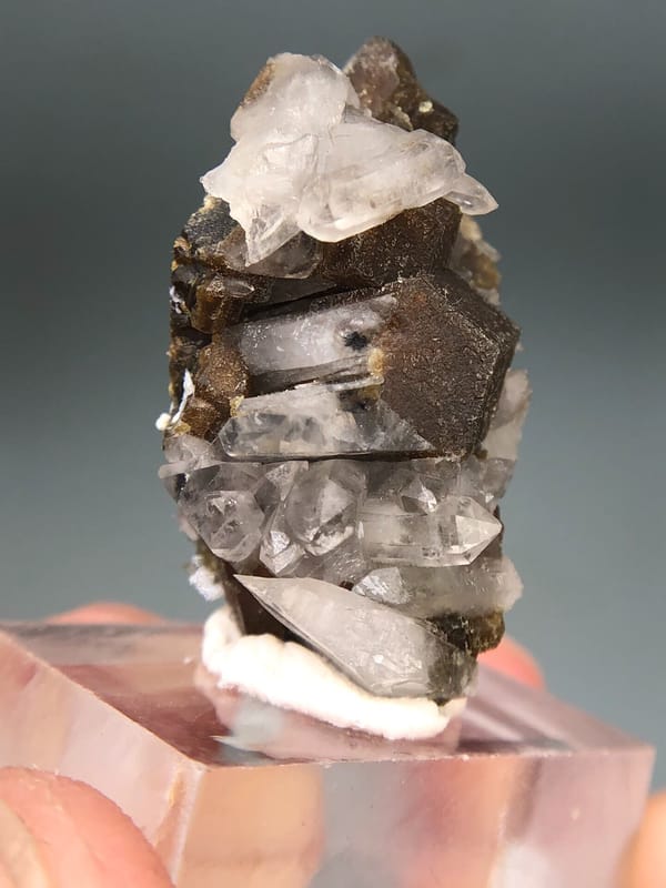Grossular from Inner Mongolia, China, individual mineral specimen view 3