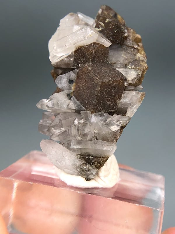 Grossular from Inner Mongolia, China, individual mineral specimen view 4
