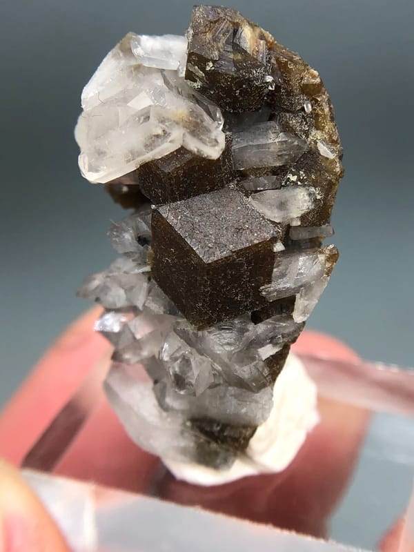 Grossular from Inner Mongolia, China, individual mineral specimen view 5