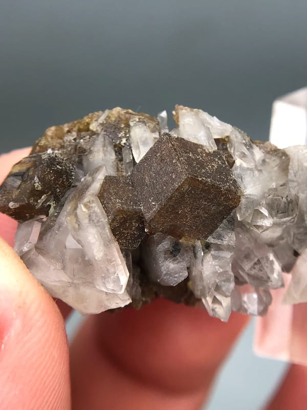 Grossular from Inner Mongolia, China, individual mineral specimen view 7